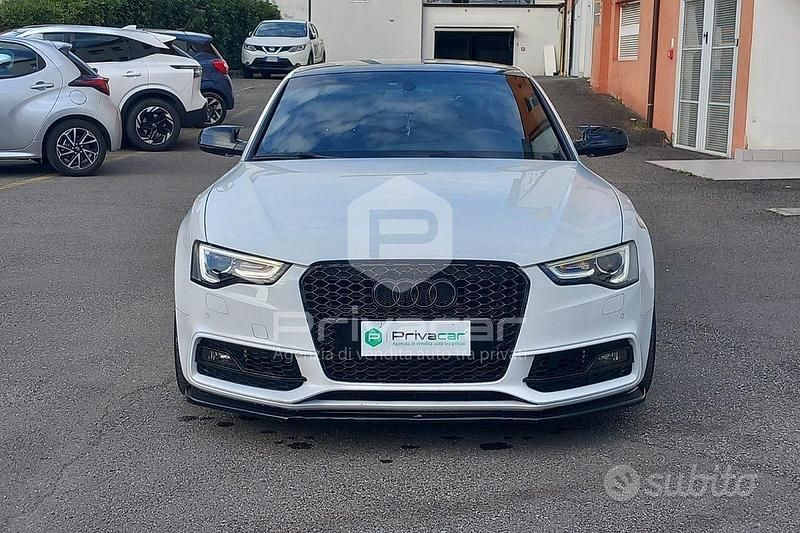 Usata Audi A5 Ambiente 177 CV (130 kW) 2013 Bianco Coupé