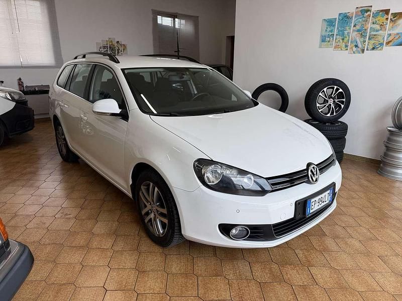 Usata VW Golf VII Highline 140 CV (102 kW) 2013 Bianco Station wagon