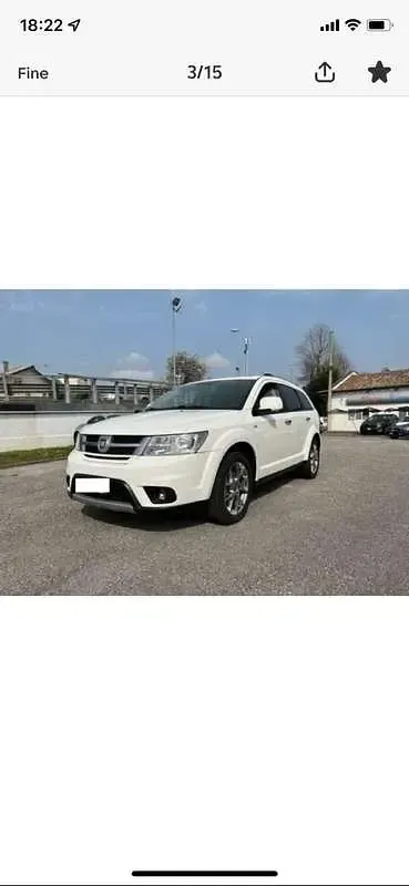 Usata Fiat Freemont Black Code 170 CV (125 kW) 2015 Bianco SUV