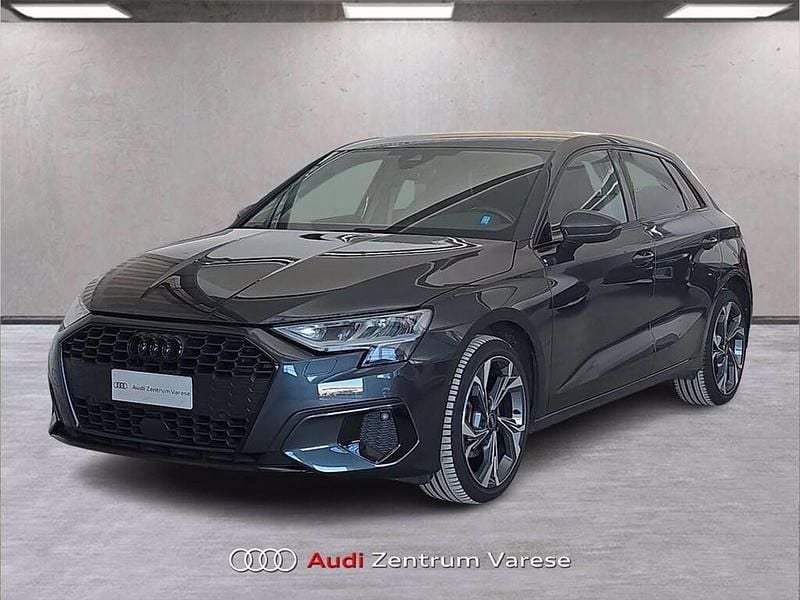 Usata Audi A3 Sportback e-tron Advanced 150 CV (110 kW) 2022 Grigio manhattan Utilitaria