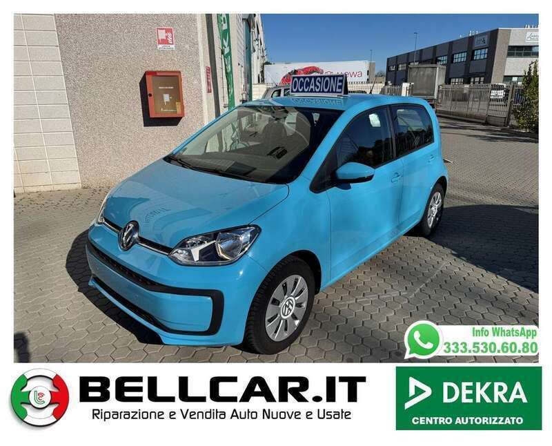 Usata VW up! move up! 60 CV (44 kW) 2019 Blu Utilitaria
