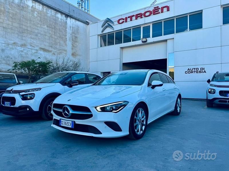 Usata Mercedes CLA200 Executive 149 CV (109 kW) 2021 Bianco Coupé