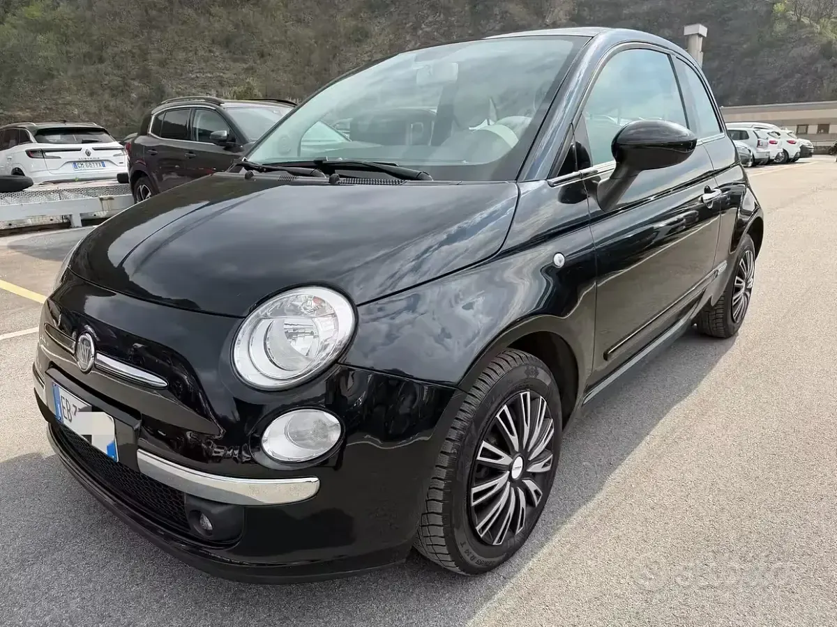 Gebraucht Fiat 500 95 PS (69 kW) 2011 Schwarz Limousine