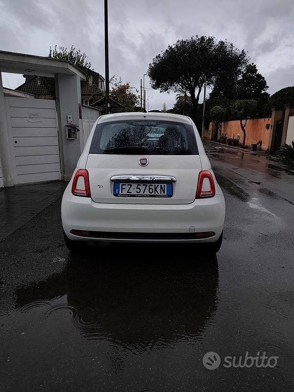 Usata Fiat 500 Pop 69 CV (50 kW) 2019 Bianco Utilitaria