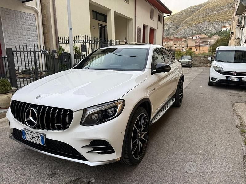 Usata Mercedes GLC43 AMG AMG 390 CV (286 kW) 2020 Bianco Coupé