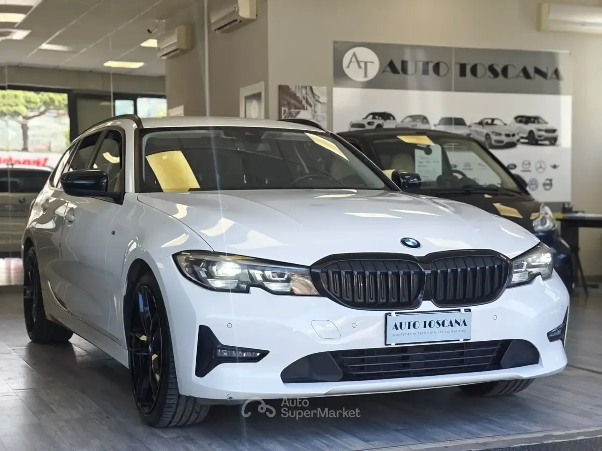 Usata BMW 320 M Sport 190 CV (139 kW) 2022 Bianco Station wagon