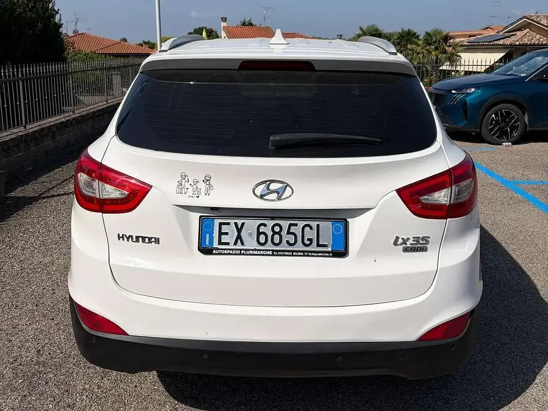 Usata Hyundai ix35 Xpossible 116 CV (85 kW) 2014 Bianco SUV