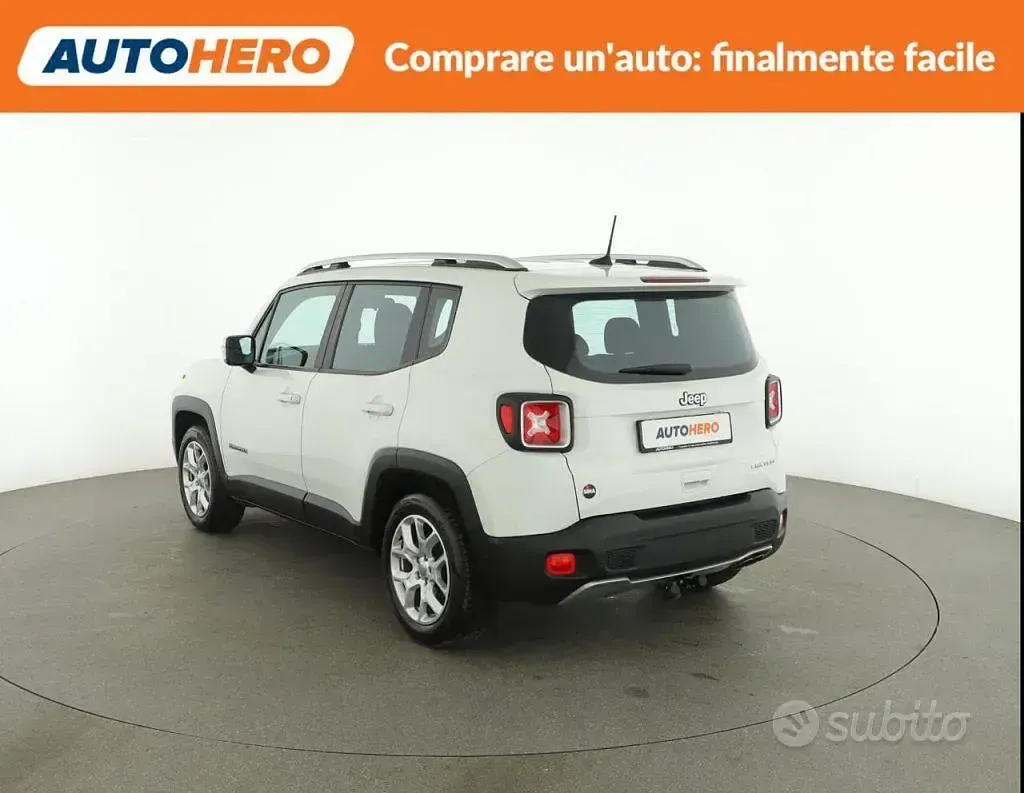 Usata Jeep Renegade 120 CV (88 kW) 2018 Bianco SUV