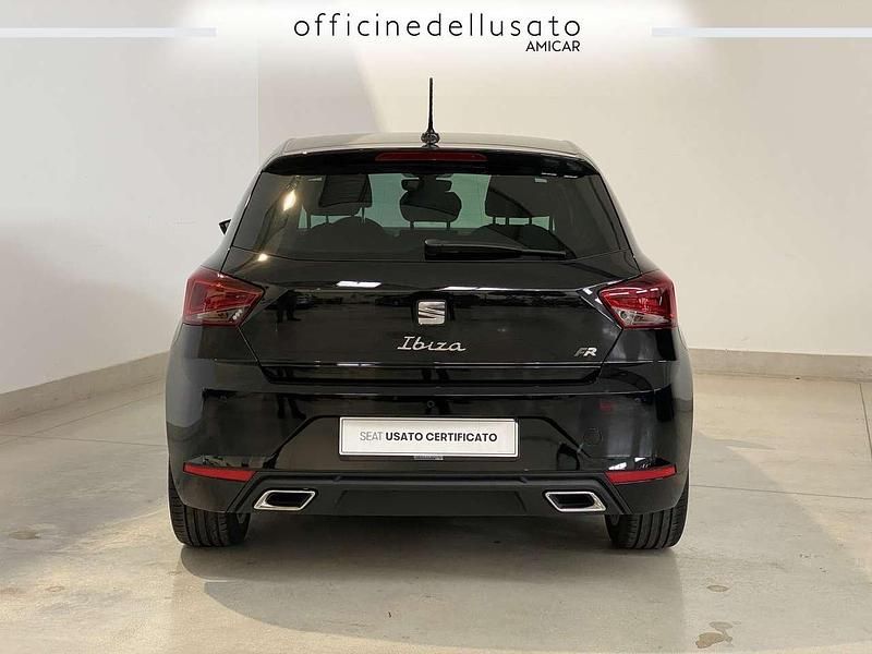 Usata Seat Ibiza FR 95 CV (69 kW) 2024 Nero Berlina
