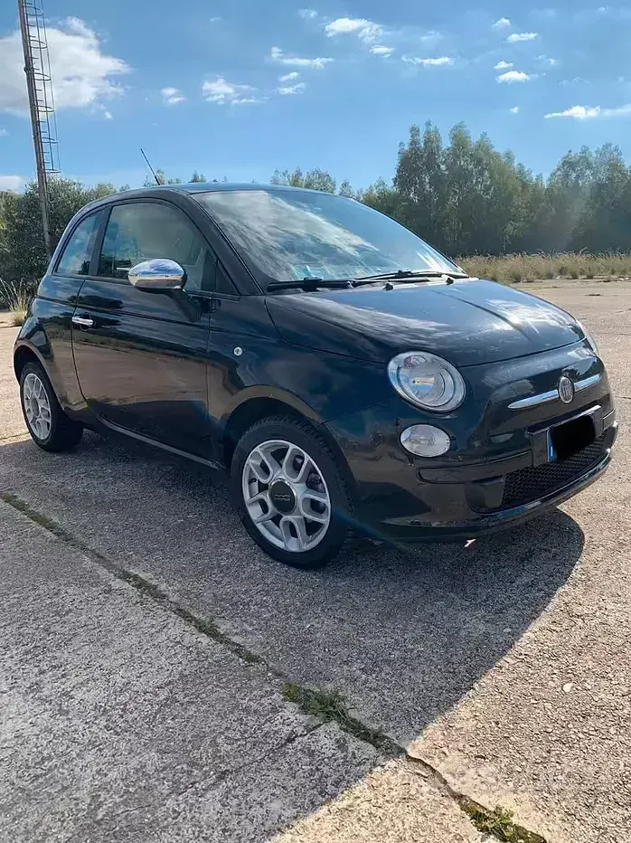 Usata Fiat 500 95 CV (69 kW) 2012 Nero Berlina