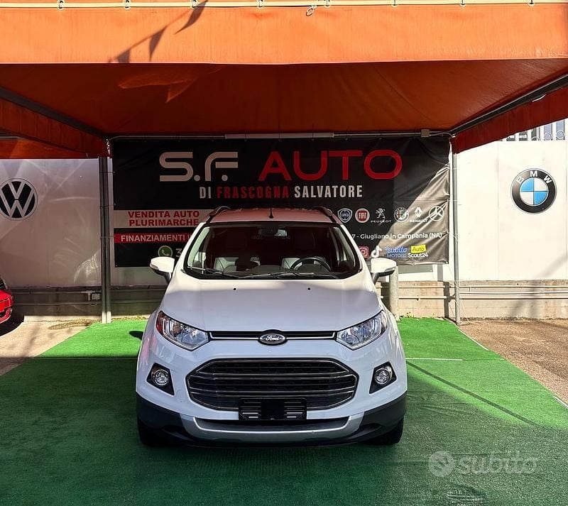 Bianco Usata 2016 Ford Ecosport Titanium SUV | 7850 € (Buon prezzo) - Immagine 1/4