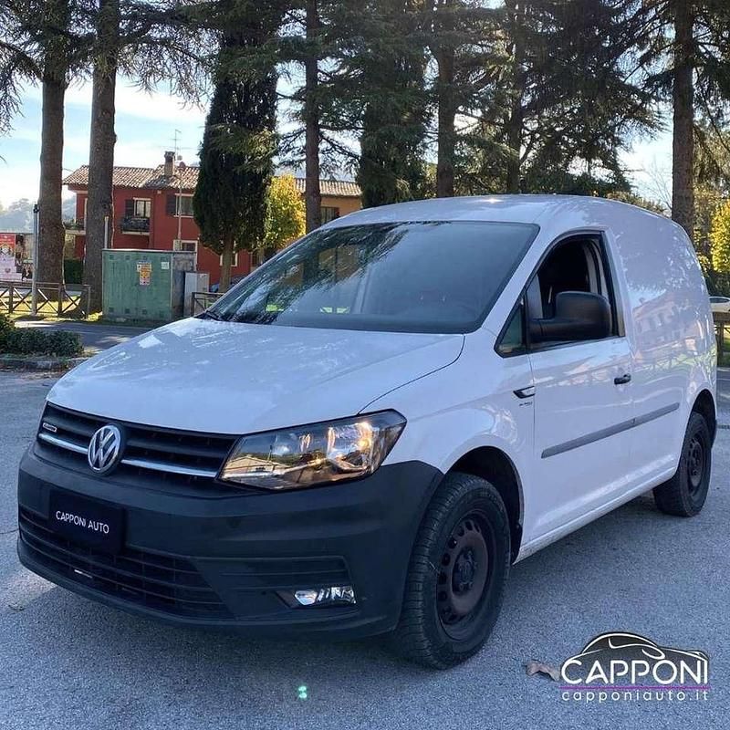 Usata VW Caddy 110 CV (80 kW) 2018 Bianco Monovolume