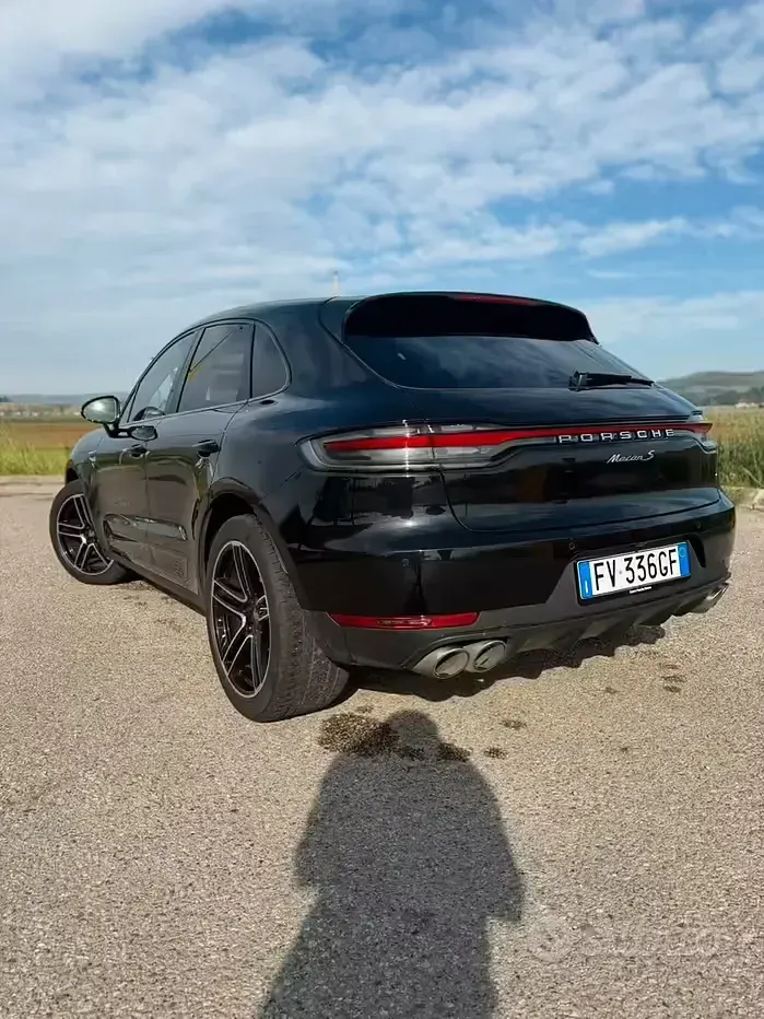 Usata Porsche Macan 353 CV (259 kW) 2019 Nero SUV