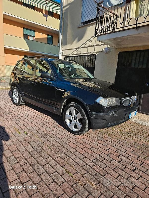 Usata BMW X3 150 CV (110 kW) 2005 Nero SUV