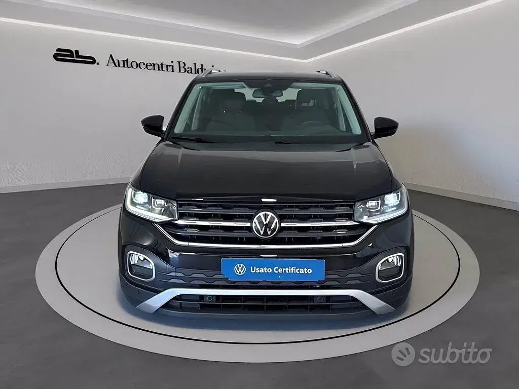 Usata VW T-Cross Advance 110 CV (80 kW) 2023 Nero SUV