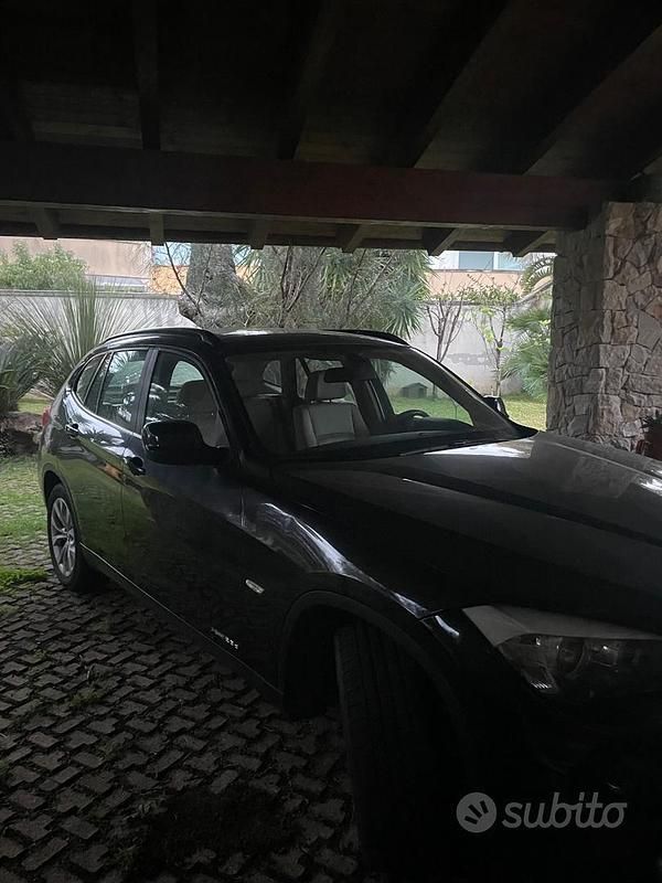 Usata BMW X1 204 CV (150 kW) 2010 Nero SUV