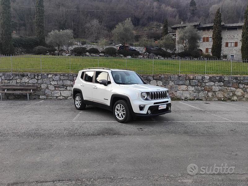 Usata Jeep Renegade Limited 190 CV (139 kW) 2021 Bianco SUV