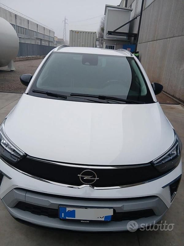 Usata Opel Crossland X 110 CV (80 kW) 2023 Bianco SUV