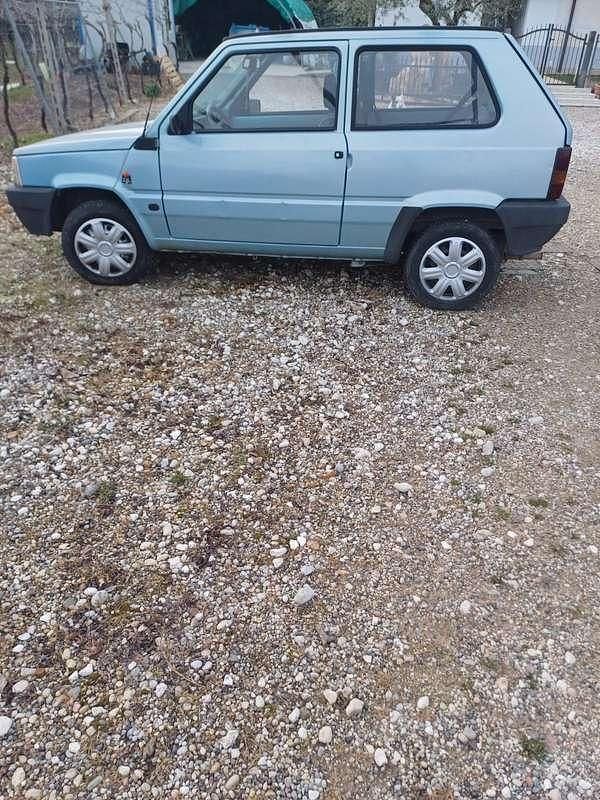 Usata Fiat Panda Young 54 CV (39 kW) 2003 Blu/azzurro Utilitaria