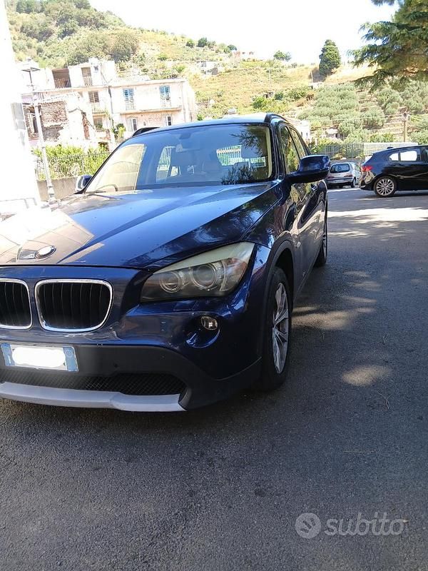Usata BMW X1 2009 Blu SUV