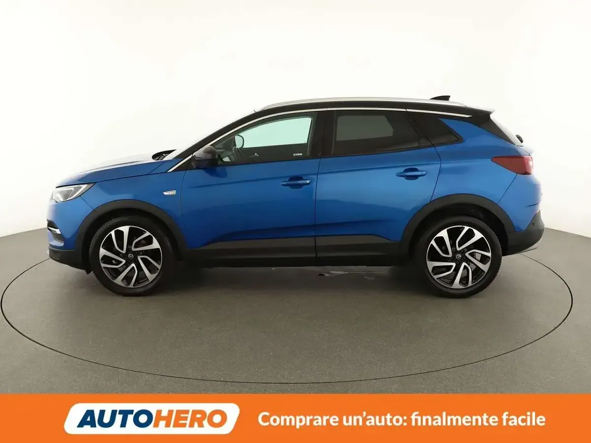 Usata Opel Grandland X Innovation 120 CV (88 kW) 2017 Blu/azzurro SUV