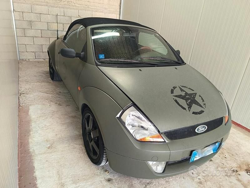 Usata Ford StreetKa 95 CV (69 kW) 2004 Verde Cabrio