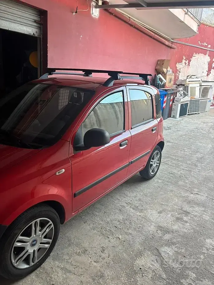 Usata Fiat Panda 69 CV (50 kW) 2010 Rosso Utilitaria
