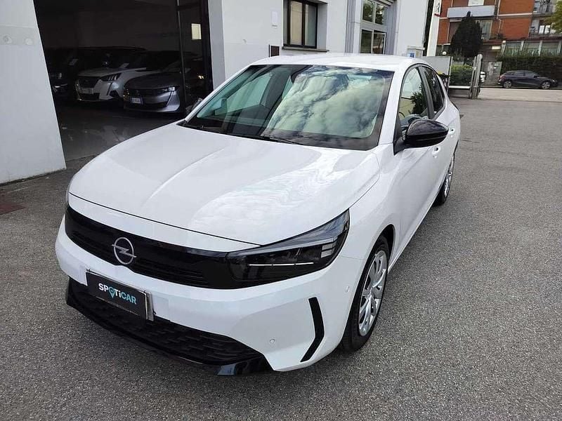 Nuova Opel Corsa Edition 102 CV (75 kW) 2025 Bianco Berlina