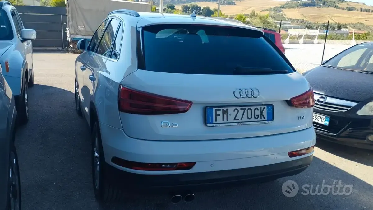 Usata Audi Q3 120 CV (88 kW) 2017 Bianco SUV