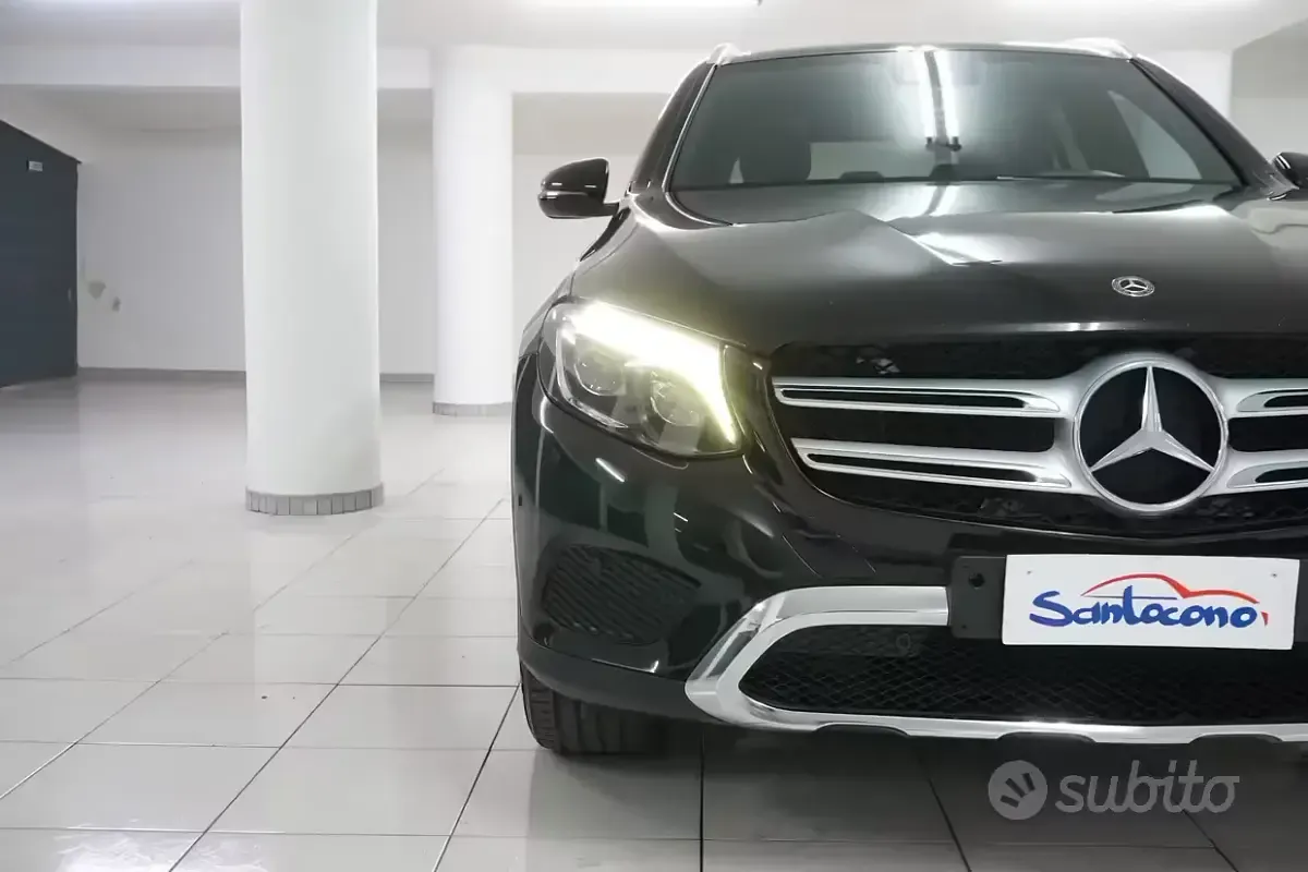 Usata Mercedes GLC220 170 CV (125 kW) 2017 Nero SUV