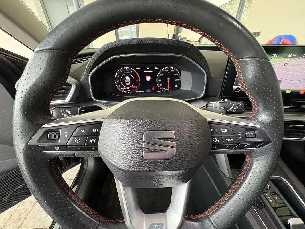 Usata Seat Leon FR 150 CV (110 kW) 2021 Grigio Station wagon