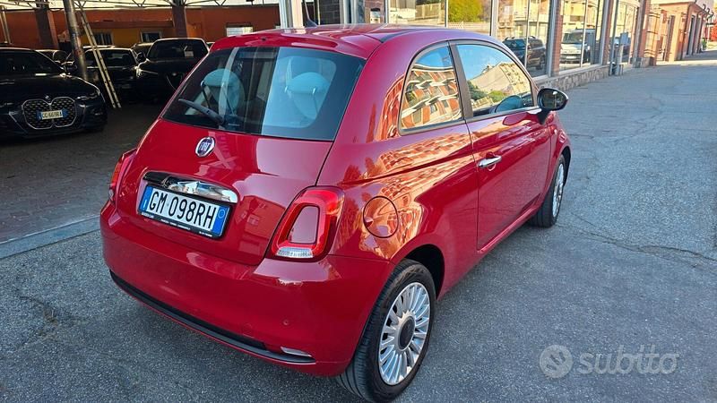 Usata Fiat 500 Lounge 69 CV (50 kW) 2018 Rosso Berlina