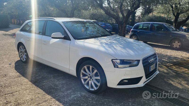Usata Audi A4 143 CV (105 kW) 2013 Bianco Station wagon