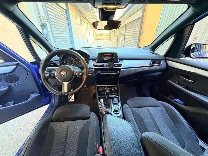 Usata BMW 218 Active Tourer M Sport 150 CV (110 kW) 2017 Blu/azzurro Monovolume