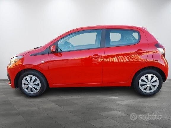 Usata Peugeot 108 Access 69 CV (50 kW) 2016 Rosso Utilitaria