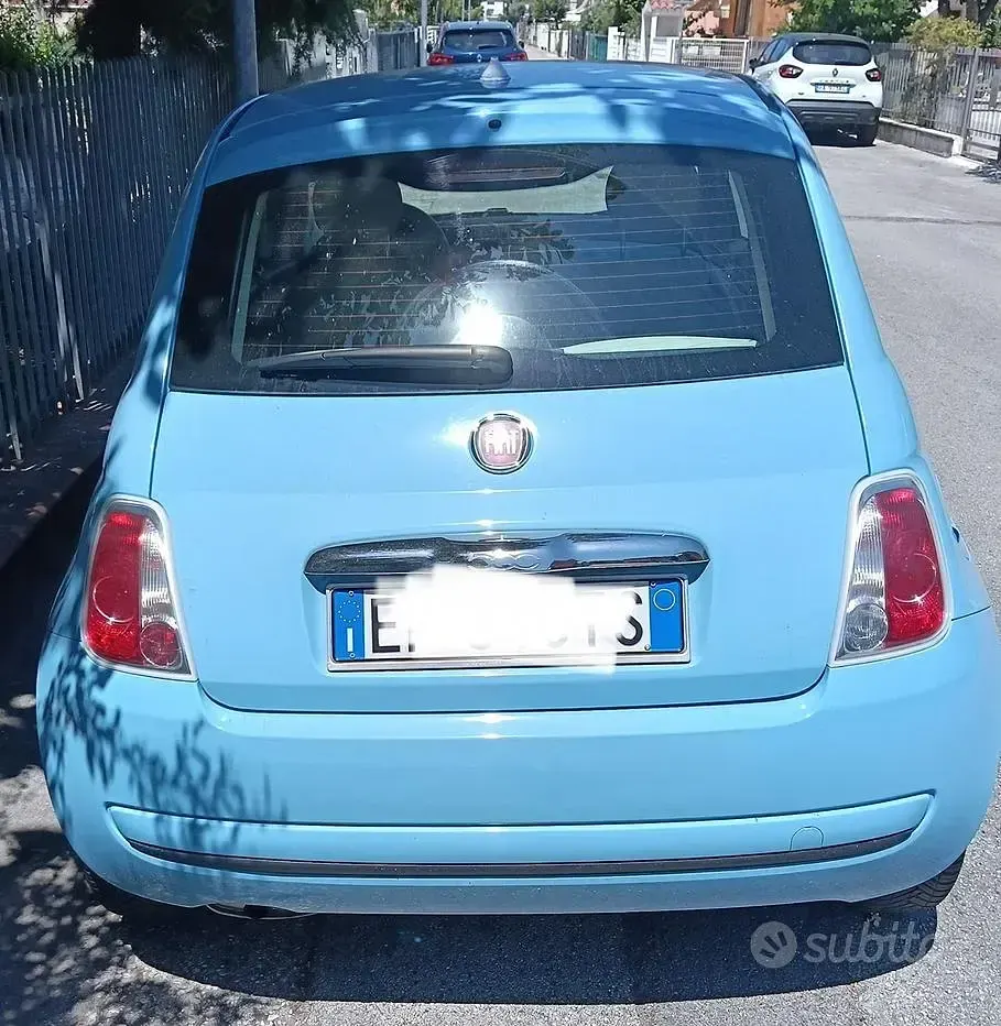 Usata Fiat 500 69 CV (50 kW) 2013 Bluazzurro Utilitaria