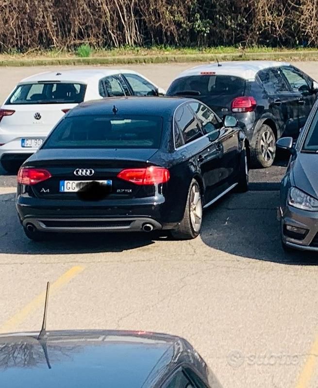 Usata Audi A4 S-Line 190 CV (139 kW) 2008 Nero Berlina