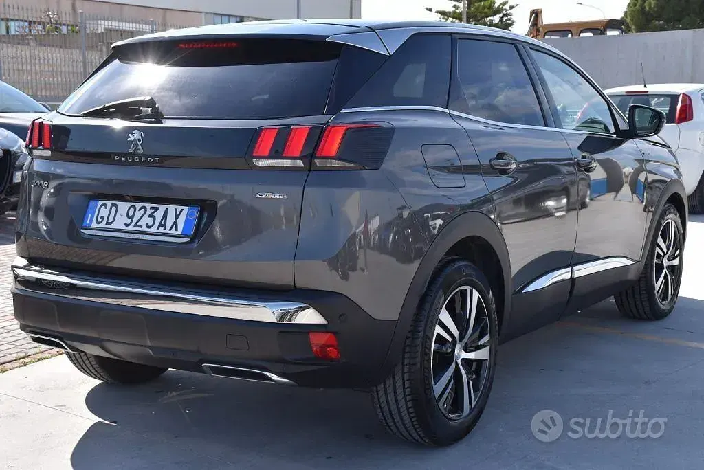 Usata Peugeot 3008 GT-line 131 CV (96 kW) 2020 Grigio SUV