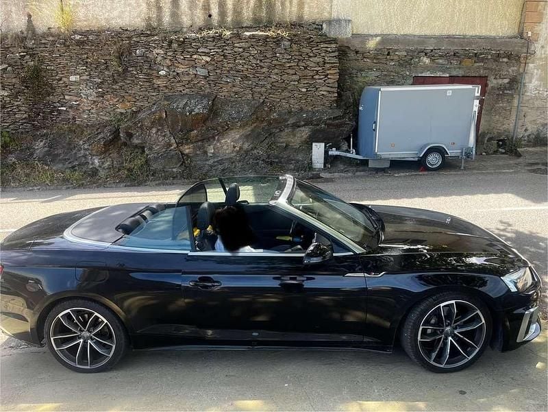Nero Usata 2020 Audi A5 Cabriolet S-Line Cabrio | 29.500 € (Buon prezzo) - Immagine 1/4