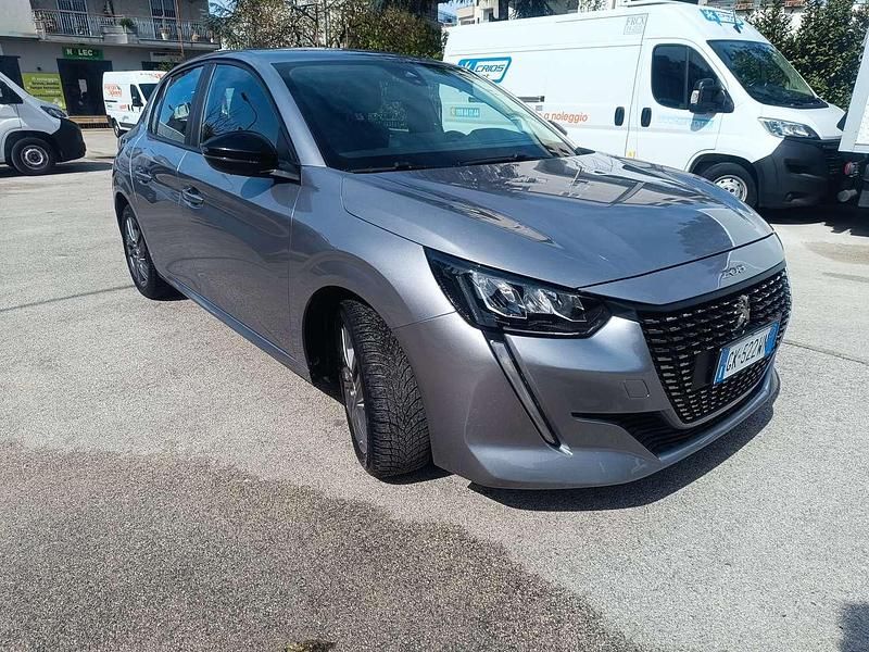 Usata Peugeot 208 Active 75 CV (55 kW) 2022 Grigio argento metallizato Utilitaria