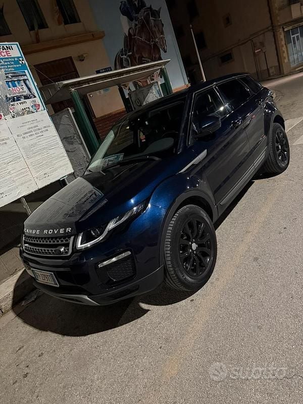 Usata Land Rover Range Rover evoque 150 CV (110 kW) 2018 Blu SUV