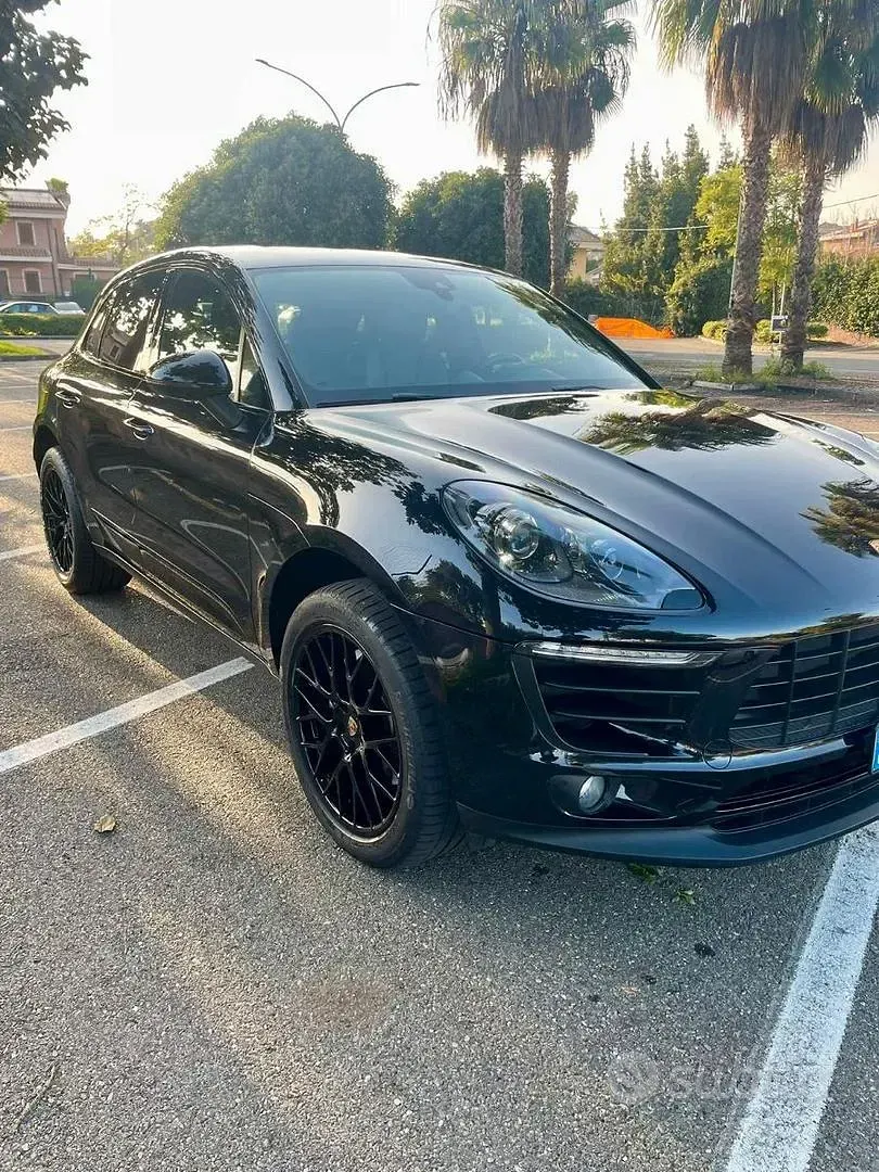 Usata Porsche Macan S Diesel 250 CV (183 kW) 2015 Nero SUV