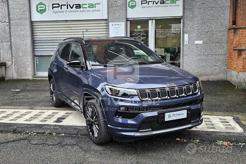 Usata Jeep Compass 150 CV (110 kW) 2021 Blu SUV