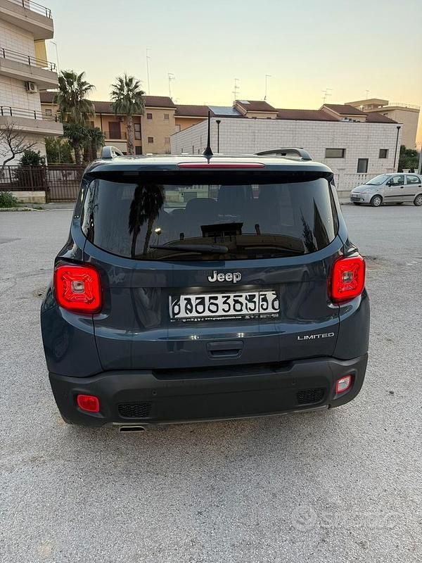 Usata Jeep Renegade 130 CV (95 kW) 2021 Blu SUV