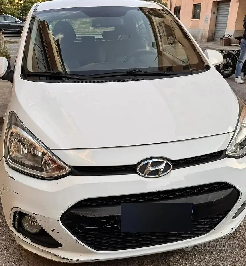 Usata Hyundai i10 2015 Bianco Utilitaria