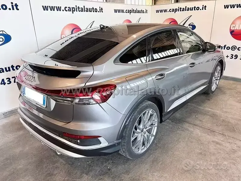Usata Audi Q4 Sportback e-tron S-Line 69 kW (95 CV) 2023 Grigio SUV