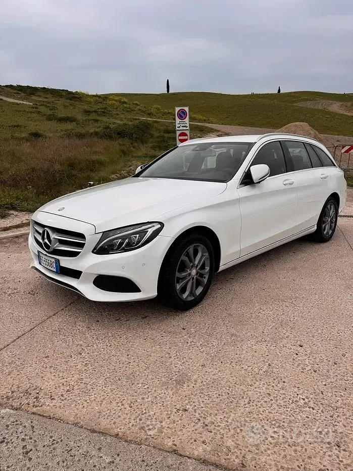 Usata Mercedes 200 136 CV (100 kW) 2016 Bianco Station wagon