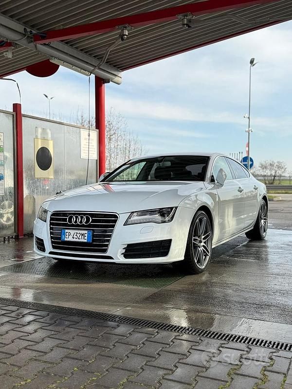 Usata Audi A7 Comfort 204 CV (150 kW) 2013 Bianco Utilitaria