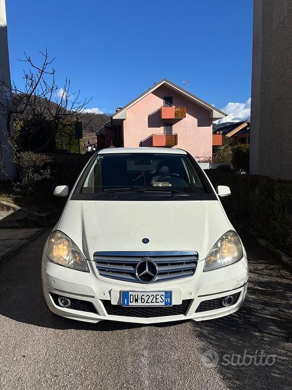 Usata Mercedes A150 Avantgarde Edition 95 CV (69 kW) 2009 Bianco Monovolume