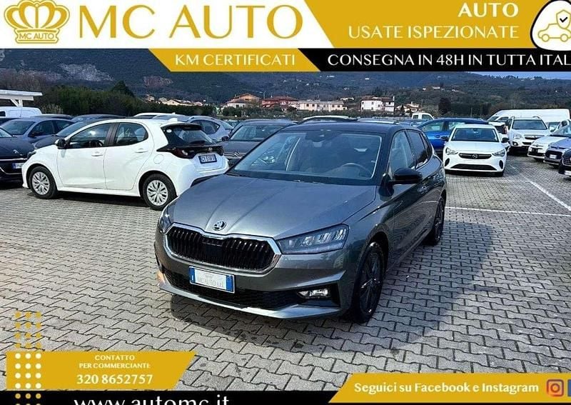 Usata Skoda Fabia Style 95 CV (69 kW) 2025 Grigio scuro Utilitaria
